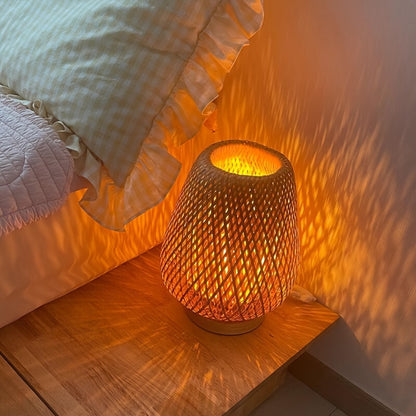 Bamboo Woven - Bedside Lamp