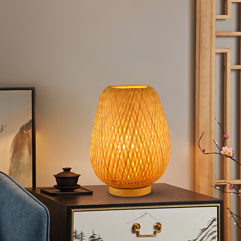 Bamboo Woven - Bedside Lamp