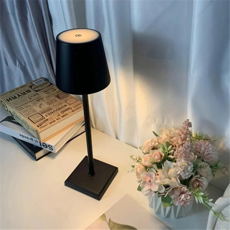 Modern Table Lamp - Dimmable Cordless